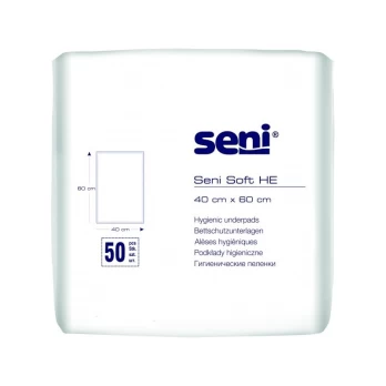 SENI paklotai Soft HE 40 cm x 60 cm, 50 vnt.