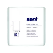 SENI paklotai Soft HE 40 cm x 60 cm, 50 vnt. kaina