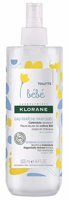 Purškiklis Klorane Klorane Baby Refreshing Scented Water, 500 ml