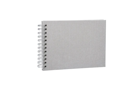 Fotoalbumas Base Line Canvas Wire-O Beige