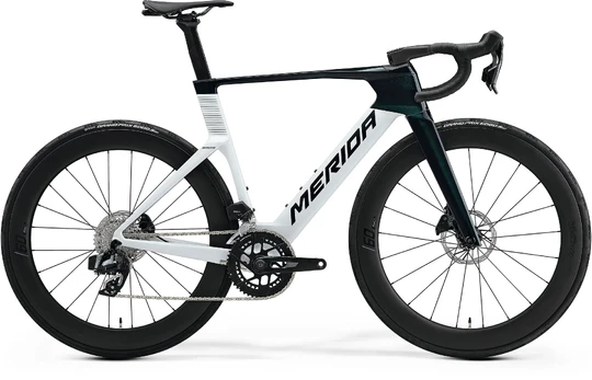 Dviratis Merida Reacto 7000 2027 halo green/pearl white(green)-XL