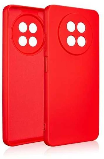 Beline Dėklas Silicone Realme 12 raudona/red