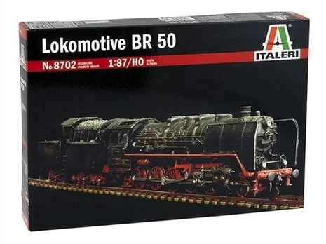 Klijuojamas modelis Italeri Lokomotive BR50