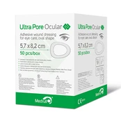 Medrull Ultra Pore Ocular lipnus tvarstis akims 5.7x8.2cm N50 kaina
