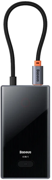 Baseus Hub Rozdzielacz USB-C do 4x USB-A - pilka