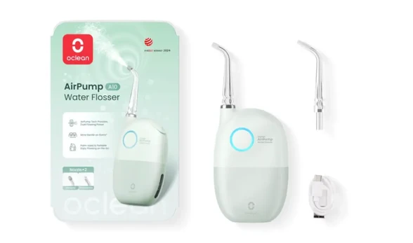 Dantų šepetėlis Oclean Oral Irrigator Oclean A10 Žalias