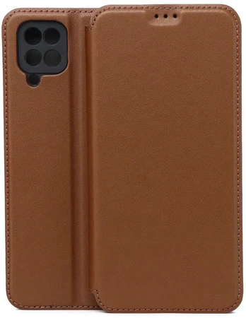 Dėklas Telforceone Smart Touch case for Samsung Galaxy A12 / M12 ruda