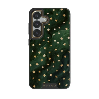 Prince Charming - Stars Samsung Galaxy S25 Plus Case, Elite Dark (Magnetic) / Gold