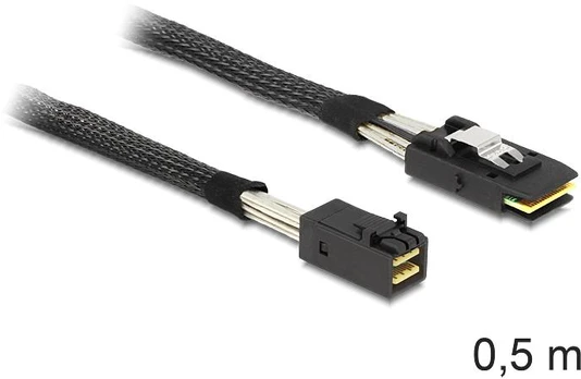 DELOCK SAS Kabelis Mini SAS HD -> Mini SAS 36Pin St/St 0.50