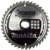 Pjovimo diskas Makita b-32960, 165x20x1,6mm 40T 18° BSS610 kaina