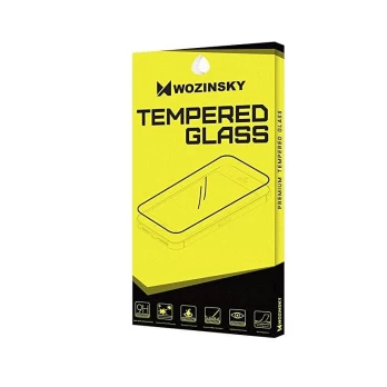 LCD apsauginis stikliukas "Wozinsky 5D Full Glue" Xiaomi Mi Watch Lite juodas