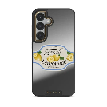 Frizzante - Samsung Galaxy S25 dėklas, Elite Mirror (magnetinis) / auksinis