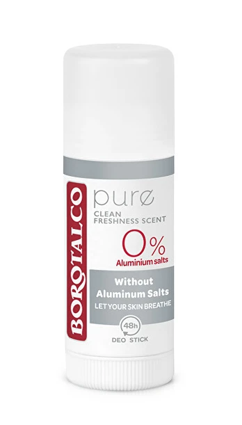 Borotalco Solid deodorant Pure (Deo Stick) 40 ml 40ml Moterims