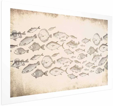 Artgeist Plakatas - Subtle Little Fish