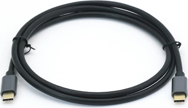 USB kabelis Equip USB-C - USB-C 1 m Juodas (128354)