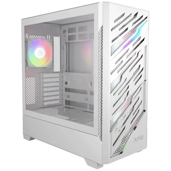 CASE MIDITOWER ATX W/O PSU/STARKERAIRBTFMTA-WHCWW ADATA