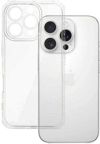 Topt Armor Antishock dėklas skirtas Apple iPhone 16 Pro skaidrus