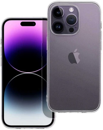 Dėklas Oem CLEAR Case 2mm for IPHONE 14 PRO (camera protection)
