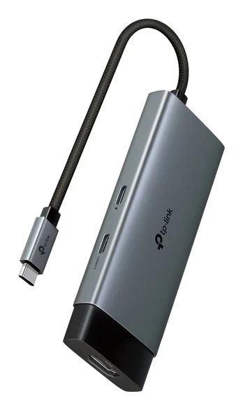 TP-Link UH5020C sąsajos šakotuvas C tipo USB 5000 Mbit / s pilka