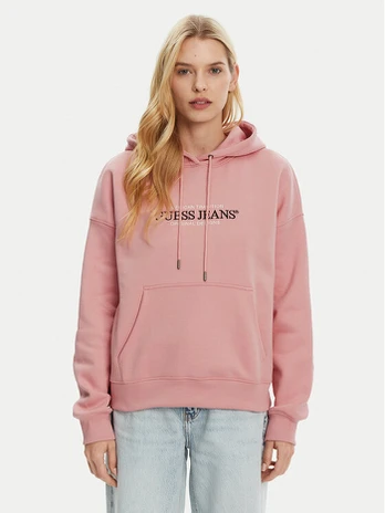 Guess Jeans Džemperis W4YQ15 KC811 Rožinė Regular Fit
