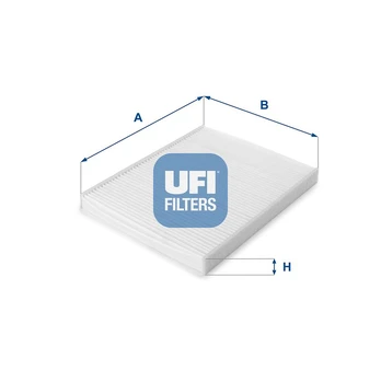Filtras, salono oras UFI 53.207.00