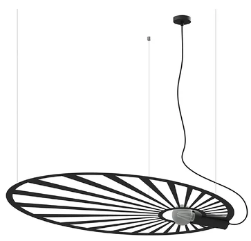 Šviestuvas lubų Thoro Lighting Lehdet TH.001CZ, E27