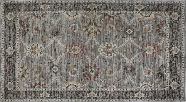 Kilimas vidaus Domoletti ILLUSION, pilka sp., 200 cm x 80 cm