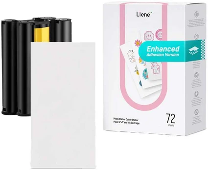 Liene PixCut spausdintuvo popierius, 4x7', 72 lapai