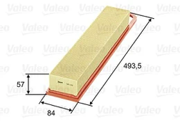 Oro filtras VALEO 585247 kaina