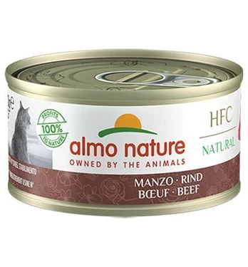 Almo Nature HFC Natural, katėms, jautiena, 70 g