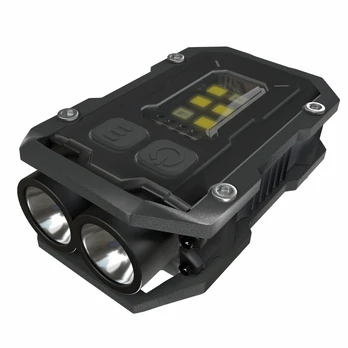 Newell EDC LED flashlight Nyks Solid - juodas