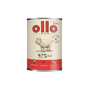 OLLO Šlapias šunų ėdalas su kiauliena, 850 g