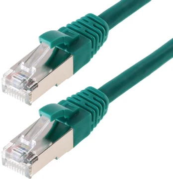 Verschiedene Helos patch cable S/FTP Cat 6 žalias 1,0 m