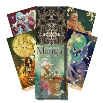 Traditional Manga Tarot kortos