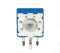 Paderinamas rezistorius 0.15W 10K vertikalus, RoHS