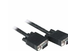 Mercodan D-Sub/D-Sub 2.0m, 2 m, VGA (D-Sub), VGA (D-Sub), Juodas