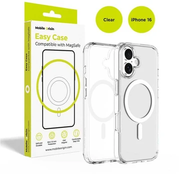 Dėklas Mobile Origin Hybrid MagSafe Case, clear - iPhone 16