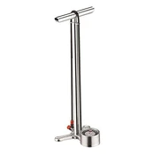 Lezyne CNC Floor Drive 3.5 pastatoma pompa / Gloss Silver kaina