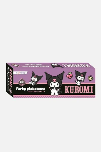 Plakatų dažai St. Majewski Kuromi, 12 spalvų x 20 ml