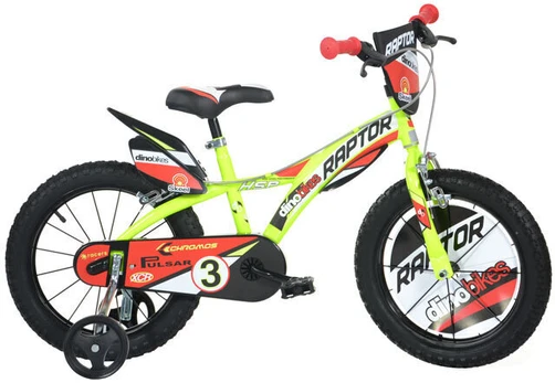 Dviratukas vaikams Dino Bikes 143GLN 14", žalias