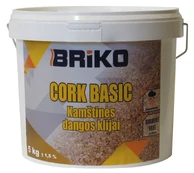 Klijai kamštinės dangos Briko Cork Basic, 5 kg kaina