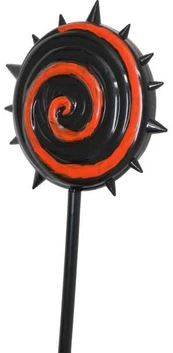 Fiesta Rød og sort slikkepind, 20 cm
