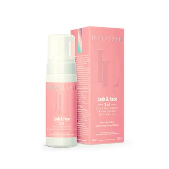 InstaLash valomosios putos blakstienoms ir veidui, 100ml