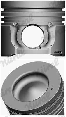 NURAL 87-433607-00 Piston