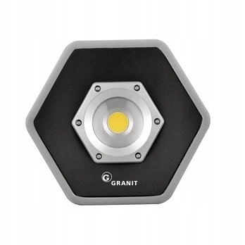 Akumuliatorinis prožektorius su atrama Led 4000 lm