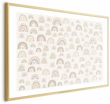 Artgeist Plakatas - Rainbows and Hearts