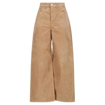 Kelnės moterims, Kūno, Woven-wide leg-pants