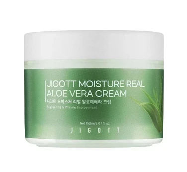 Jigott - Moisture Real Aloe Vera Cream, 150ml