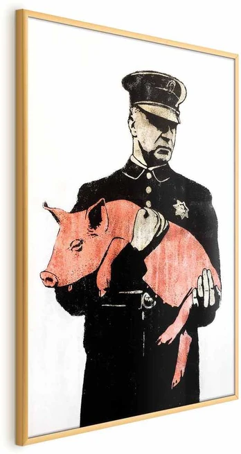 Artgeist Plakatas - Police Pig