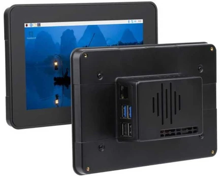 Dėklas, skirtas Raspberry Pi 5 ir Raspberry Pi Touch Ekranas 2 7 ekranams – Waveshare 31510